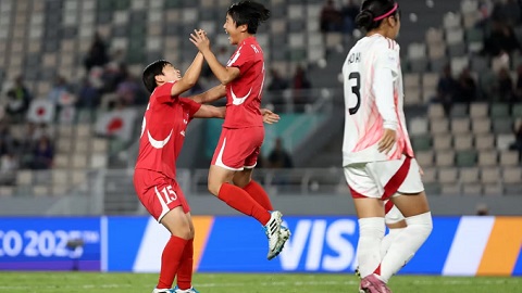 Triều Tiên thể hiện sức mạnh kinh hoàng ở U17 nữ World Cup 2025